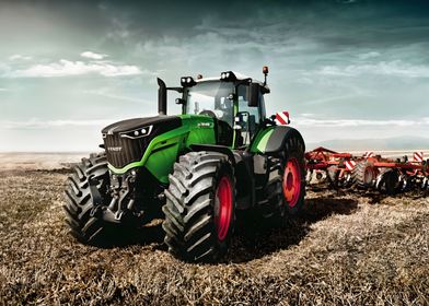 Fendt Tractor in Field