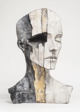 Abstract Sculpture Bust