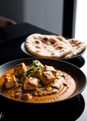 Paneer Butter Masala with Naan