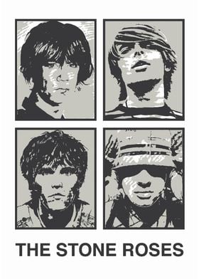 The Stone Roses Band Portrait