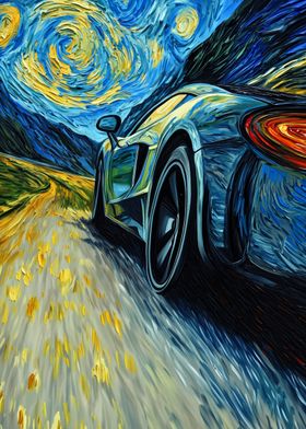 Starry Night Supercar