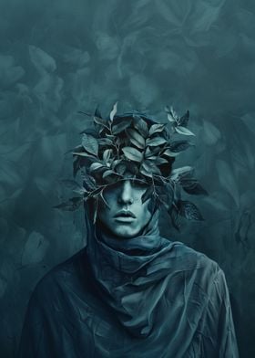 Green Crown Portrait