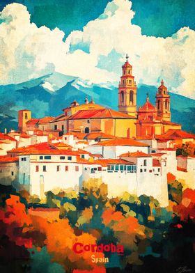 Cordoba Art Poster