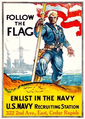 Navy Recruitment Poster