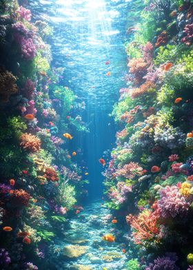 Underwater Coral Reef