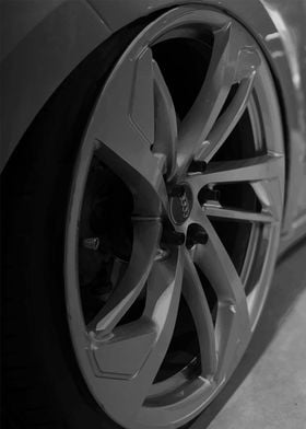 Car Wheel Close-up