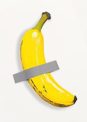 Banana Duct Tape Poster