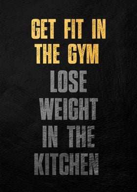 Gym & Kitchen Motivation