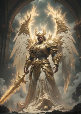 Golden Angel Warrior