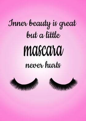 Mascara Quote 