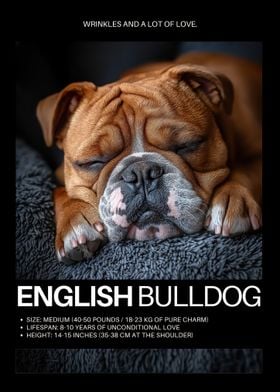 English Bulldog Portrait