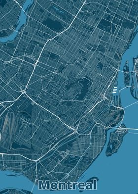 Montreal City Map