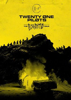 Twenty One Pilots Bandito Tour Poster