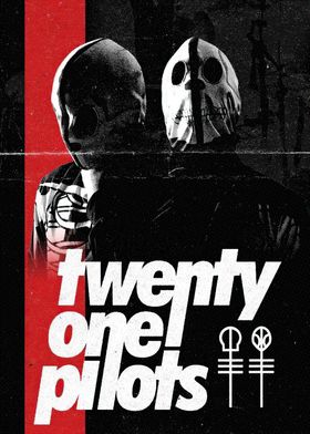 Twenty One Pilots Band Poster