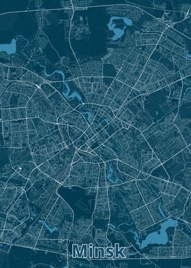 Minsk City Map