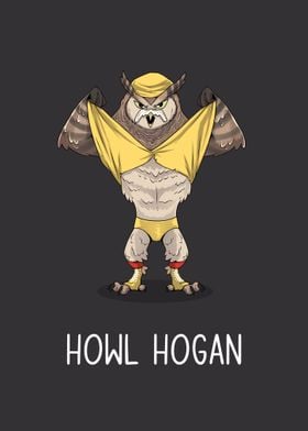 Howl Hogan Owl Wrestling