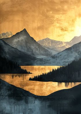 Golden Mountain Lake