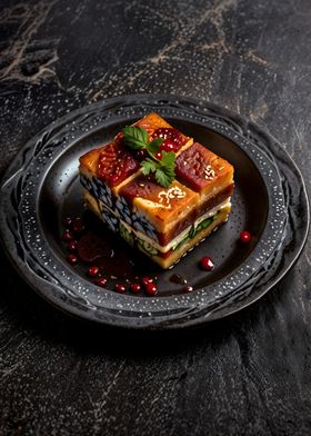 Layered Sushi Appetizer