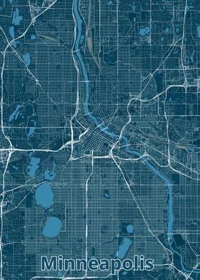 Minneapolis City Map