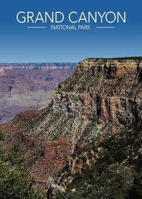 Grand Canyon National Park Stylised Travel