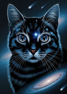 Cosmic Space Cat