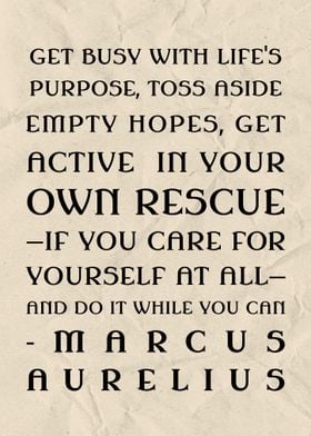 Marcus Aurelius Life Quote 