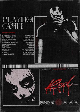 Playboi Carti Whole Lotta Red Album Cover