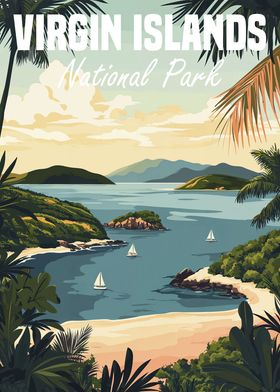 Virgin Islands National Park Poster