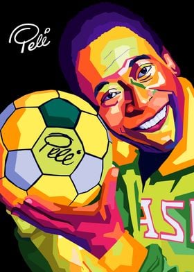 Pelé Wpap Pop Art 