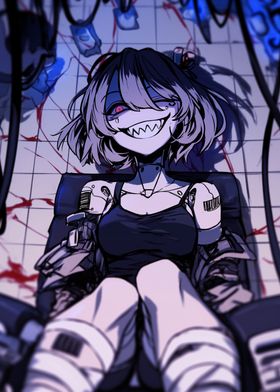 Cyberpunk Anime Girl