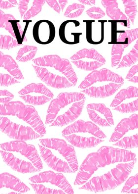 Vogue Lips Print