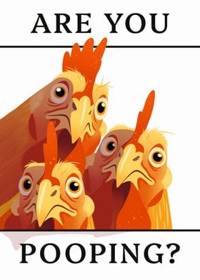 Chicken Bathroom Invasion