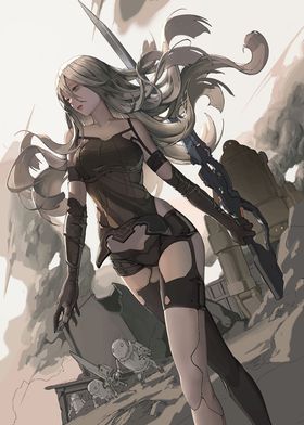 A2 from Nier Automata