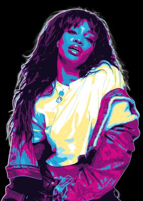 SZA Retro 80s