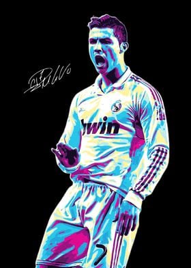 Cristiano Ronaldo Retro 80s