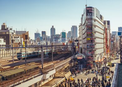 Ueno Station in Tokyo, Japan