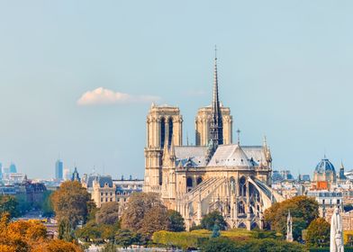 Notre Dame Cathedral in Paris