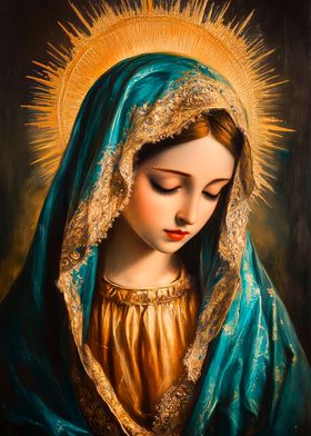 Virgin Mary Painting