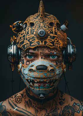 Cyberpunk Face Mask