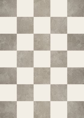 Checkerboard Geometric Rhythm Pattern