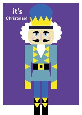 Nutcracker Christmas Card