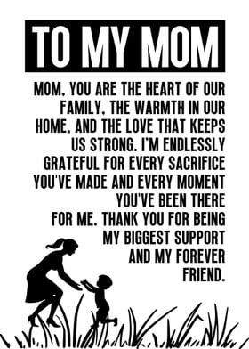 To My Mom - Mother's Day