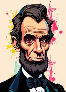 Abraham Lincoln Illustration