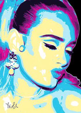 Adele Pop Art Portrait