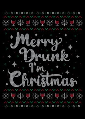 Merry Drunk Im Christmas