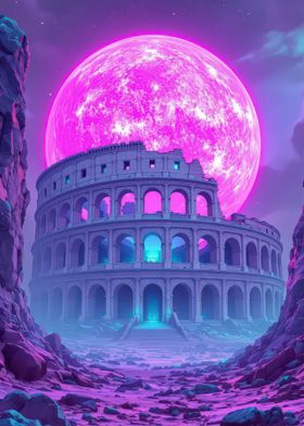 Vaporwave Colosseum