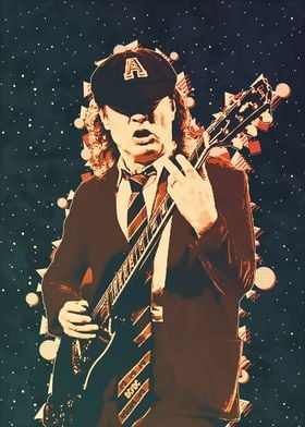 Angus Young Guitarist