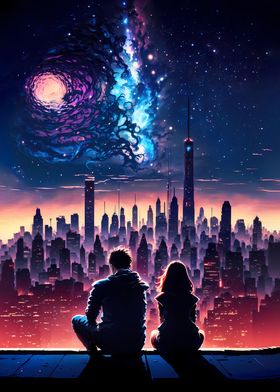 Anime Fantasy Landscape-preview-1