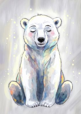 Peaceful Polar Bear