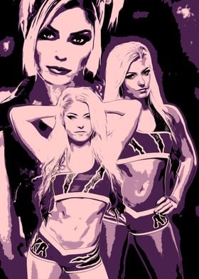 WWE Women's Wrestling Poster